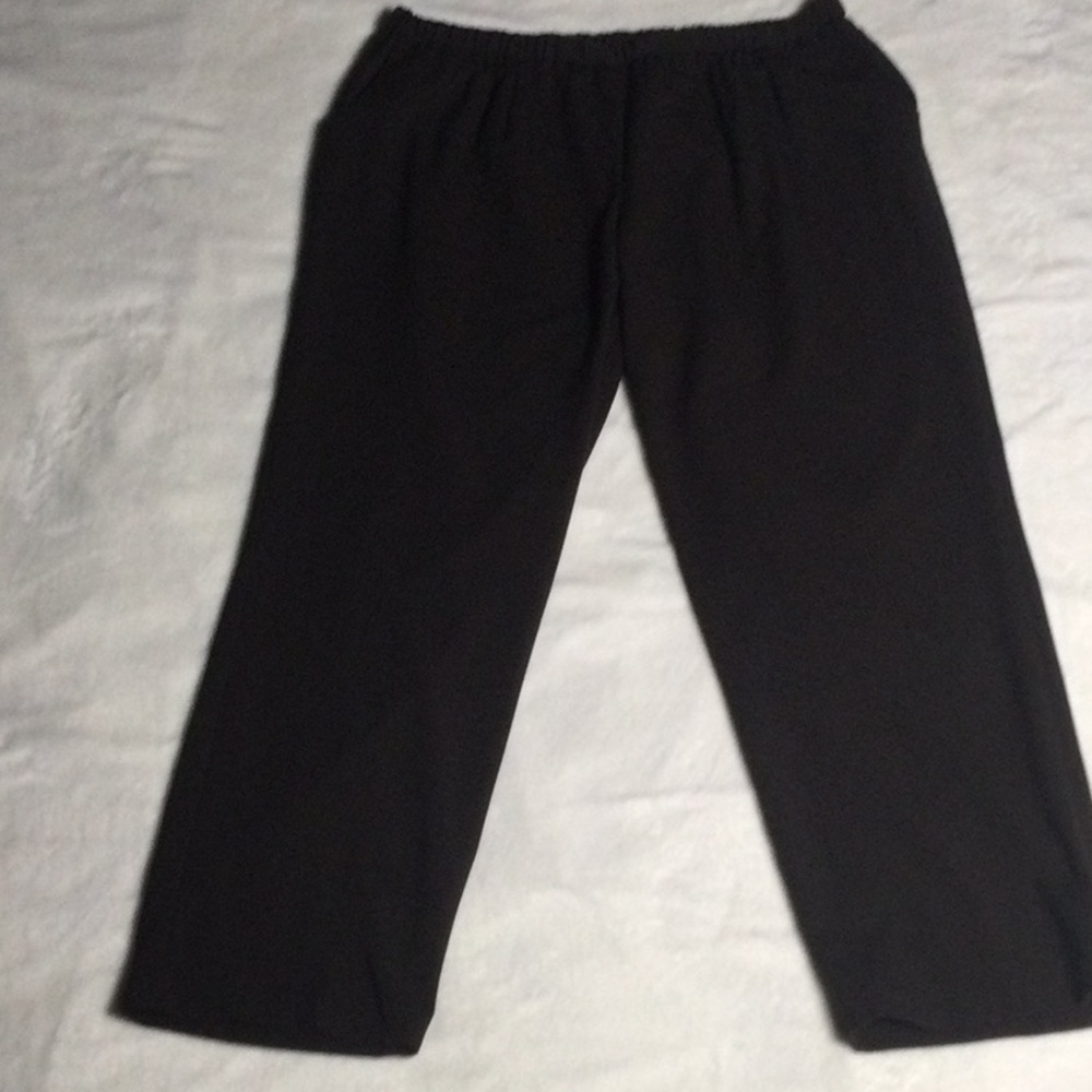 JM Collection Women’s Chocolate Brown Slacks with Pockets - Picture 14 of 14